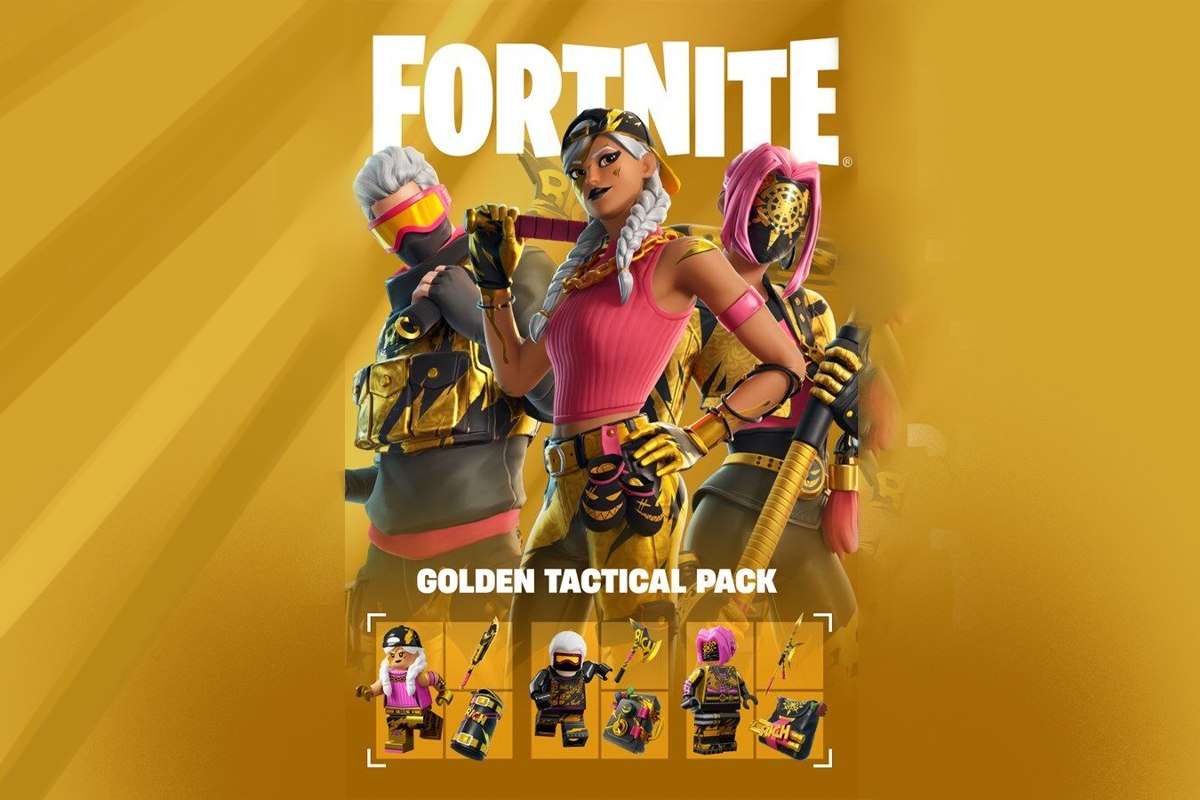 Fortnite - Golden Tactical Pack - IOS