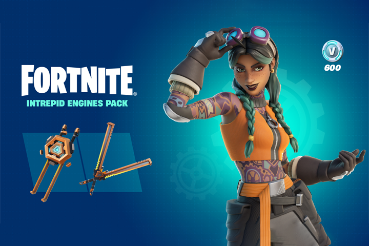 Fortnite - Intrepid Engines Pack + 600 V-Bucks XBOX LIVE Key ARGENTINA