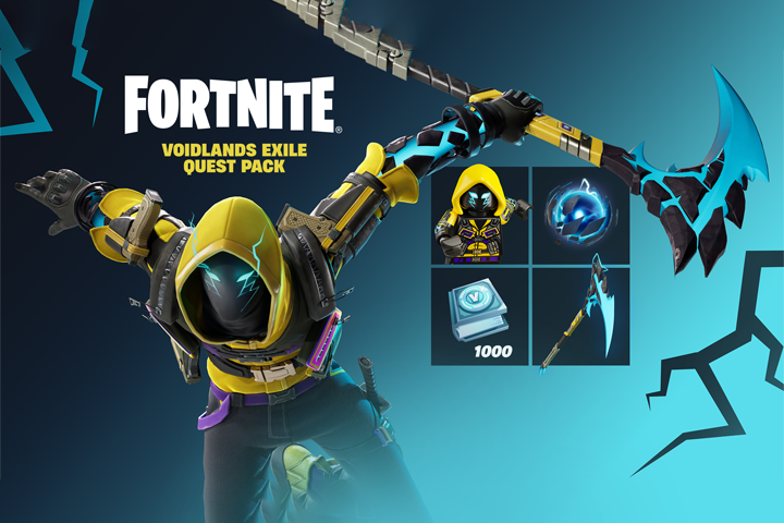 Fortnite - Voidlands Exile Quest Pack + 1,000 V-Bucks Challenge