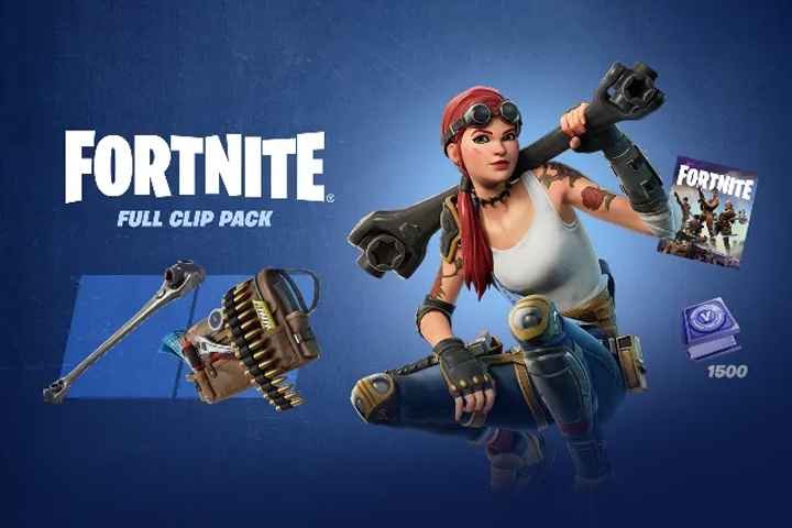 Fortnite - Full Clip Pack + 1500 V-Bucks Challenge